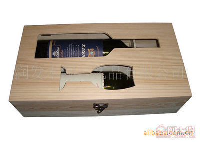 【供應木盒白酒木盒紅酒木盒曹縣木盒廠家紅酒禮盒包裝】曹縣潤發木制工藝品廠 - 產品庫